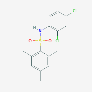 molecular formula C15H15Cl2NO2S B337241 N-(2,4-dichlorophenyl)-2,4,6-trimethylbenzenesulfonamide 