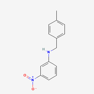 n-(4-Methylbenzyl)-3-nitroaniline