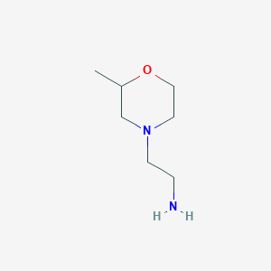 molecular formula C7H16N2O B3373214 2-(2-Methylmorpholin-4-yl)ethan-1-amine CAS No. 954581-27-2