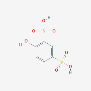 molecular formula C6H6O7S2 B033733 Phenoldisulfonic acid CAS No. 96-77-5