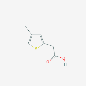 molecular formula C7H8O2S B3373363 4-Methyl-2-thiopheneacetic acid CAS No. 1005-54-5
