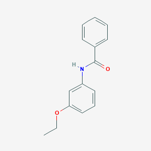 molecular formula C15H15NO2 B337338 N-(3-ethoxyphenyl)benzamide 