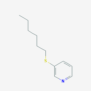 B033735 Pyridine, 3-(hexylthio)- CAS No. 100056-23-3