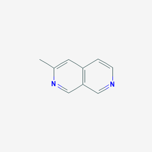 molecular formula C9H8N2 B033740 3-甲基-2,7-萘啶 CAS No. 108994-74-7