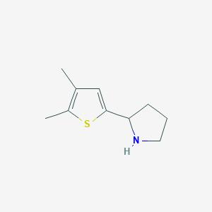 2-(4,5-Dimethylthiophen-2-yl)pyrrolidine