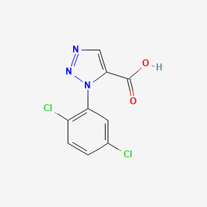 1-(2,5-Dichlorophenyl)-1H-1,2,3-triazole-5-carboxylic acid