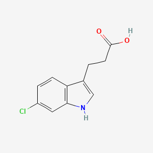 3-(6-Chloro-3-indolyl)propanoic Acid