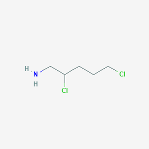 molecular formula C5H11Cl2N B033745 2,5-Dichloropentylamine CAS No. 108766-06-9