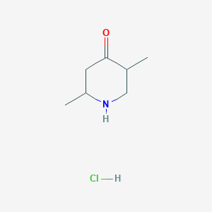 2,5-Dimethylpiperidin-4-one hydrochloride
