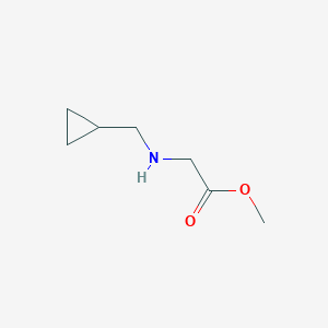 Methyl 2-[(cyclopropylmethyl)amino]acetate
