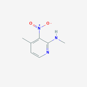 2-Pyridinamine, N,4-dimethyl-3-nitro-