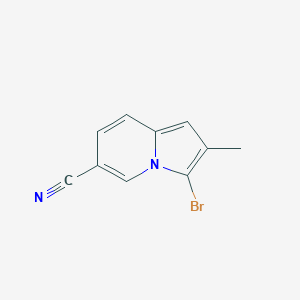 molecular formula C10H7BrN2 B3374721 JPMTWOPHARM JPM2-00-8466 CAS No. 1034309-54-0
