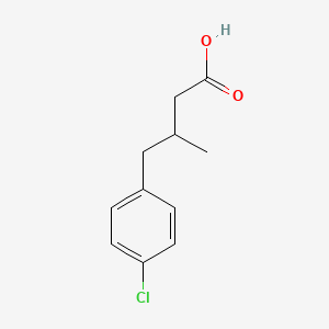 4-(4-Chlorophenyl)-3-methylbutanoic acid