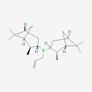 molecular formula C23H39B B033761 (+)-Ipc2B(allyl)borane solution CAS No. 106356-53-0