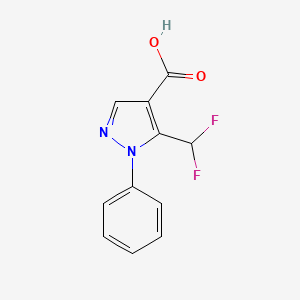 5-(difluoromethyl)-1-phenyl-1H-pyrazole-4-carboxylic acid