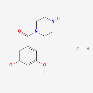 1-(3,5-Dimethoxybenzoyl)piperazine hydrochloride