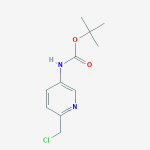 Tert-butyl 6-(chloromethyl)pyridin-3-ylcarbamate