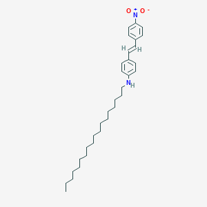 molecular formula C32H48N2O2 B033766 4-Nitro-4'-(octadecylamino)stilbene CAS No. 110138-83-5