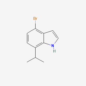 1H-Indole, 4-bromo-7-(1-methylethyl)-