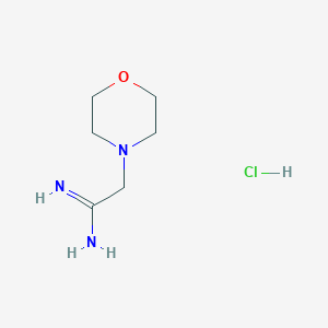 2-(Morpholin-4-yl)ethanimidamide hydrochloride