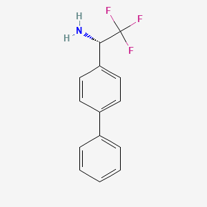 (1S)-2,2,2-Trifluoro-1-(4-phenylphenyl)ethylamine