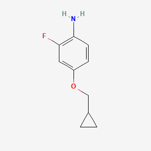 4-(Cyclopropylmethoxy)-2-fluoroaniline