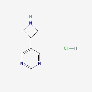 5-(Azetidin-3-yl)pyrimidine hydrochloride