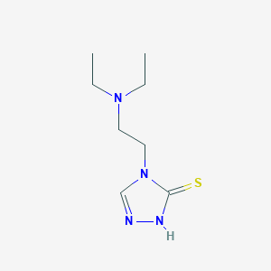 3H-1,2,4-Triazole-3-thione, 4-[2-(diethylamino)ethyl]-2,4-dihydro-