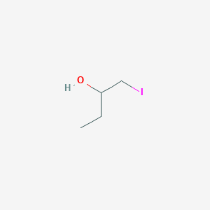 molecular formula C4H9IO B3376882 1-Iodobutan-2-ol CAS No. 124780-92-3