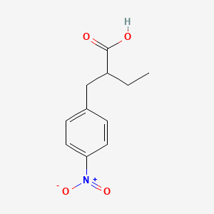 2-[(4-Nitrophenyl)methyl]butanoic acid