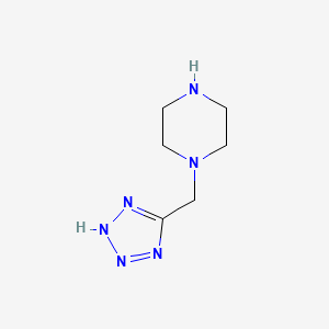 1-[(1H-1,2,3,4-tetrazol-5-yl)methyl]piperazine