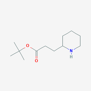 Tert-butyl 3-(piperidin-2-yl)propanoate