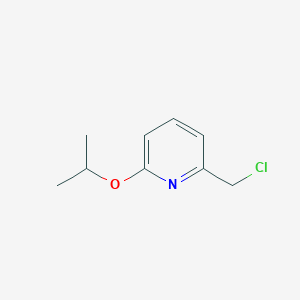 2-(Chloromethyl)-6-(propan-2-yloxy)pyridine