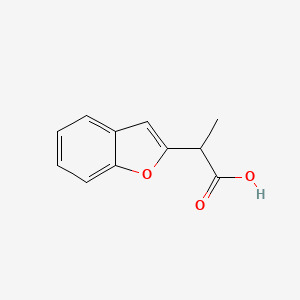 2-(1-Benzofuran-2-yl)propanoic acid