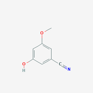 molecular formula C8H7NO2 B3376978 3-Hydroxy-5-methoxybenzonitrile CAS No. 124993-53-9