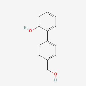 molecular formula C13H12O2 B3377054 2-(4-Hydroxymethylphenyl)phenol CAS No. 1255638-72-2