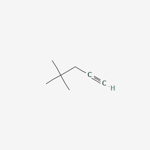 molecular formula C7H12 B3377554 4,4-dimethylpent-1-yne CAS No. 13361-63-2