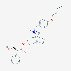 molecular formula C28H38NO4+ B033783 Butropium CAS No. 107080-63-7