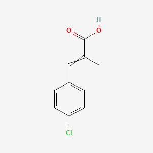 3-(4-Chlorophenyl)-2-methylprop-2-enoic acid