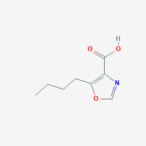 5-Butyl-1,3-oxazole-4-carboxylic acid