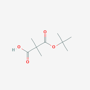 3-(Tert-butoxy)-2,2-dimethyl-3-oxopropanoic acid