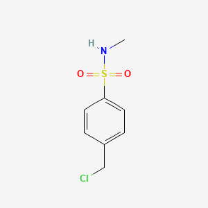 4-(chloromethyl)-N-methylbenzene-1-sulfonamide