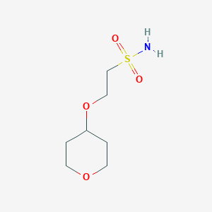 2-(Oxan-4-yloxy)ethane-1-sulfonamide