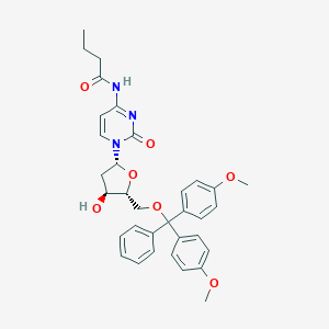molecular formula C34H37N3O7 B033795 DMT-ibu-dC CAS No. 100898-62-2