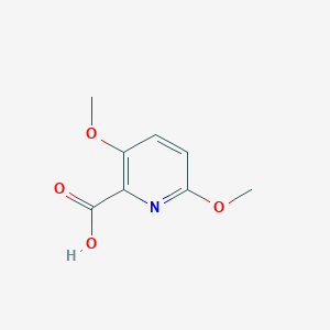 molecular formula C8H9NO4 B3379676 3,6-Dimethoxypicolinic acid CAS No. 170621-89-3