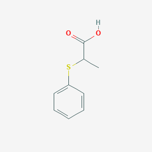molecular formula C9H10O2S B3379787 2-(Phenylsulfanyl)propanoic acid CAS No. 17431-94-6