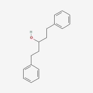 molecular formula C17H20O B3379799 1,5-Diphenylpentan-3-ol CAS No. 17486-86-1