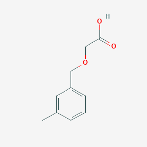 B3379931 2-[(3-Methylphenyl)methoxy]acetic acid CAS No. 178974-96-4