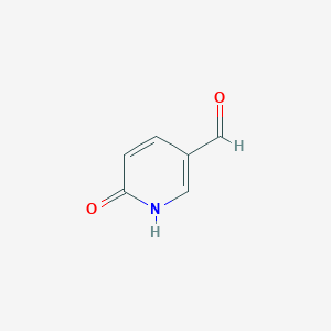 molecular formula C6H5NO2 B033801 6-羟基烟酰醛 CAS No. 106984-91-2