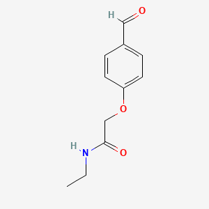 N-ethyl-2-(4-formylphenoxy)acetamide